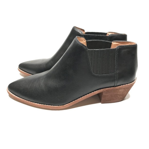 Madewell Shoes - Madewell Low Chelsea Boots in True Black